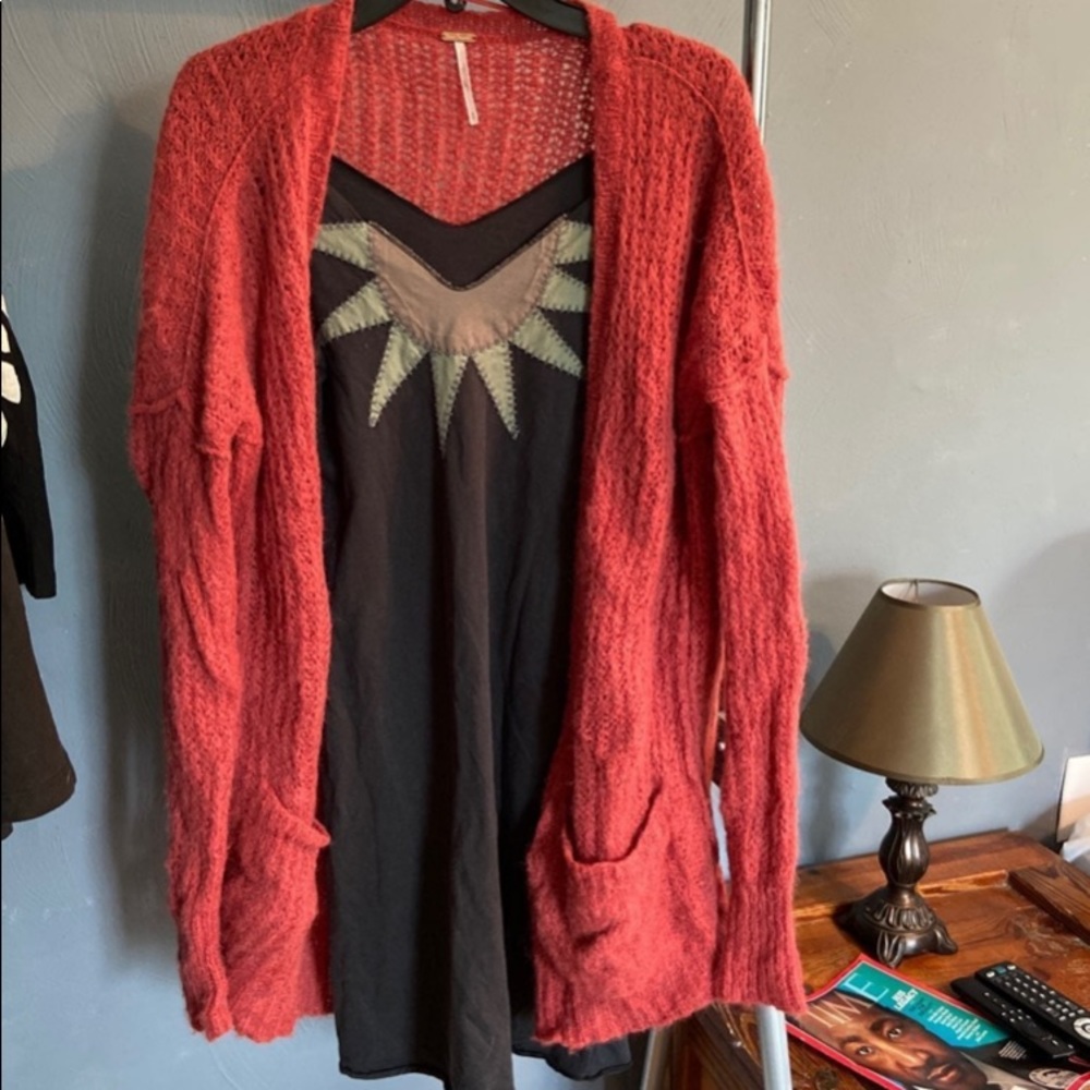 Free People oversized cardigan